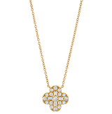 Diamond Clover Necklace