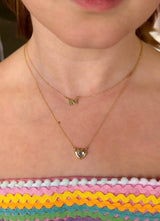 Gemstone Heart Necklace