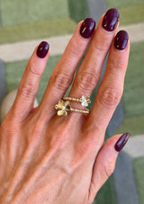 Flex Flower Wrap Ring