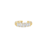 Emerald Diamond Ear Cuff