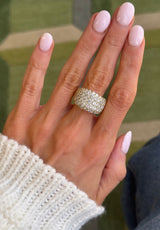 Vintage Pavé Dome Ring