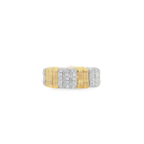 Two-Tone Diamond Flexi Band