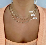 Petite Link Paperclip Chain