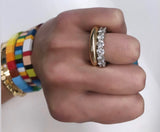 Donut Gold Puff Band