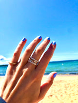 Banda de números romanos de 2 ct