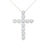 Diamond Scalloped Cross