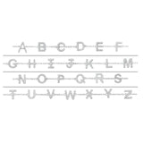 Dainty Diamond Initial Bracelet