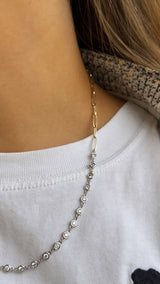 DBY + Paperclip Necklace - VAULT SALE