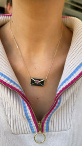 Custom Handwriting Note Necklace