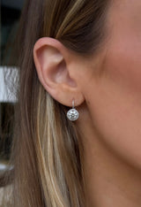 Diamond Leverback Earrings
