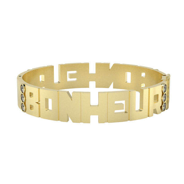 Block Bonheur "Happiness" Bangle