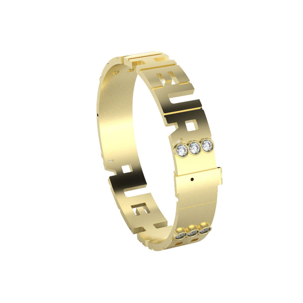 Block Bonheur "Happiness" Bangle