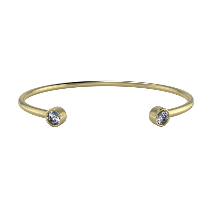 Duo Diamond Flexible Bracelet