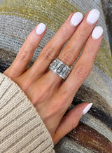 Platinum Bezel Eternity Band