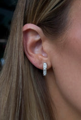 Diamond Pyramid Hoops