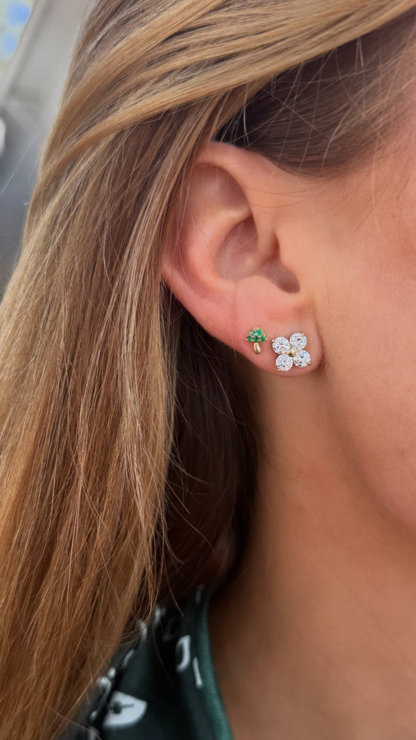 Quad Diamond Studs