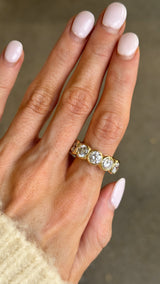 Round Bezel Eternity Band