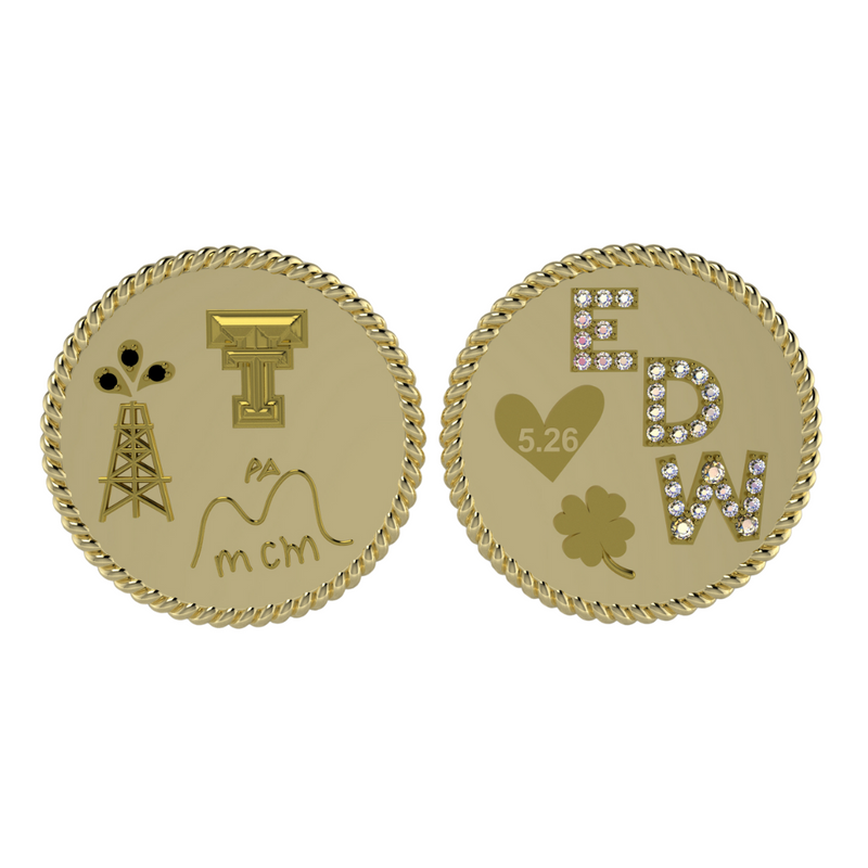 Gemelos personalizados 