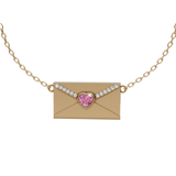 Custom Handwriting Note Necklace