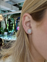 Diamond Mosaic Studs - VAULT SALE