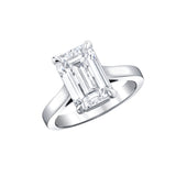 4.50ct Solitare Emerald Engagement Ring