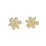 Multi-Stone Diamond Earrings