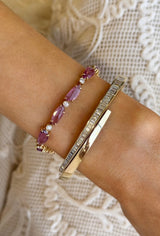 Sapphire + Diamond Bracelet