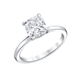 2.05ct Solitare Cushion Engagement Ring