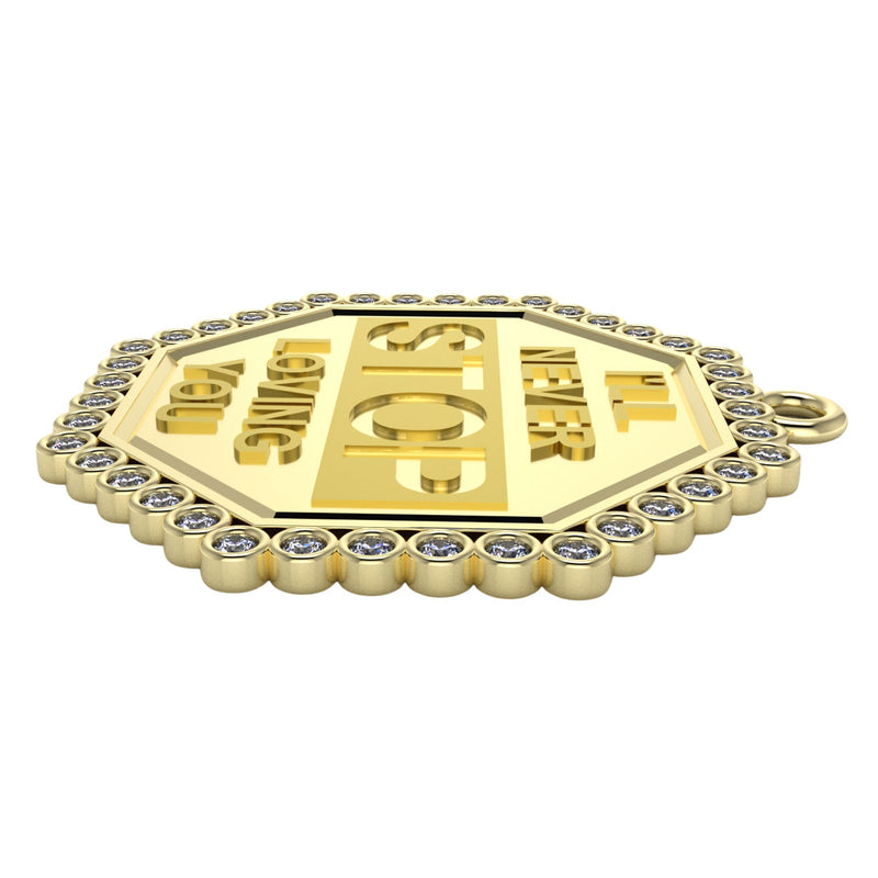 Stop Sign Pendant