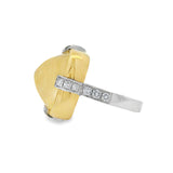 Yellow Sapphire Cocktail Ring