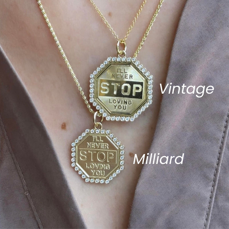 Stop Sign Pendant