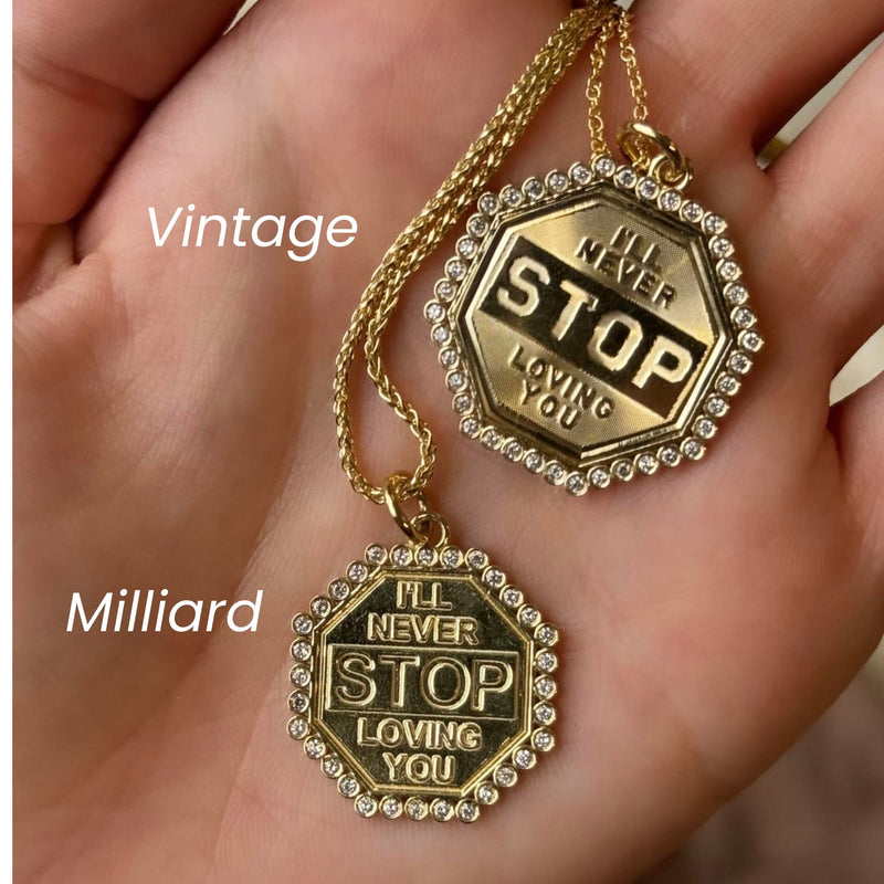 Stop Sign Pendant