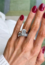 9.01ctw Radiant Eternity Band