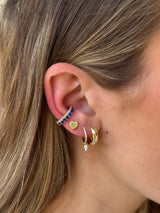 Sapphire & Diamond Ear Cuff