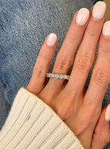 3.39ctw Round Eternity Band