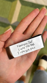 Engraved Money Clip
