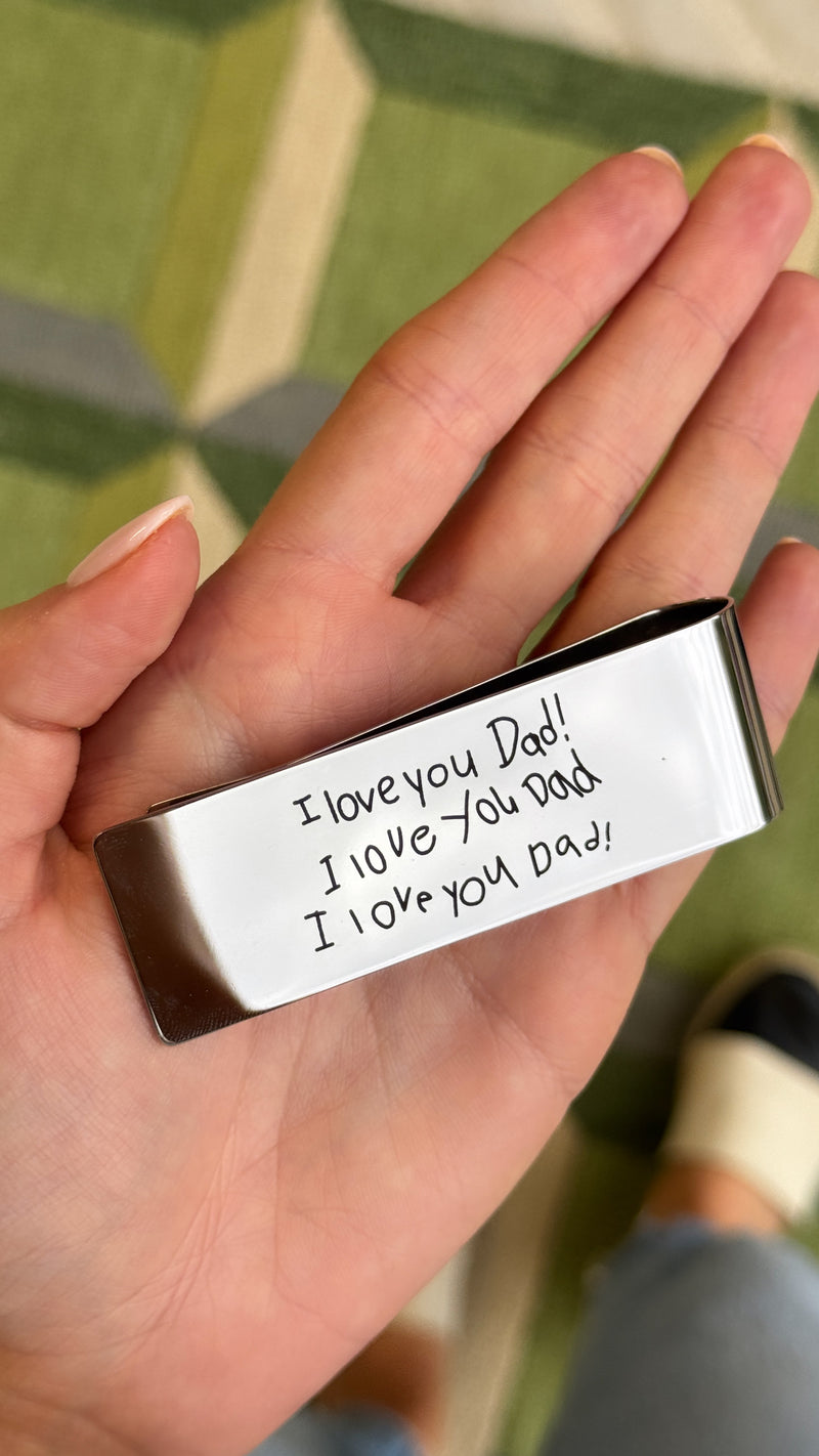 Engraved Money Clip