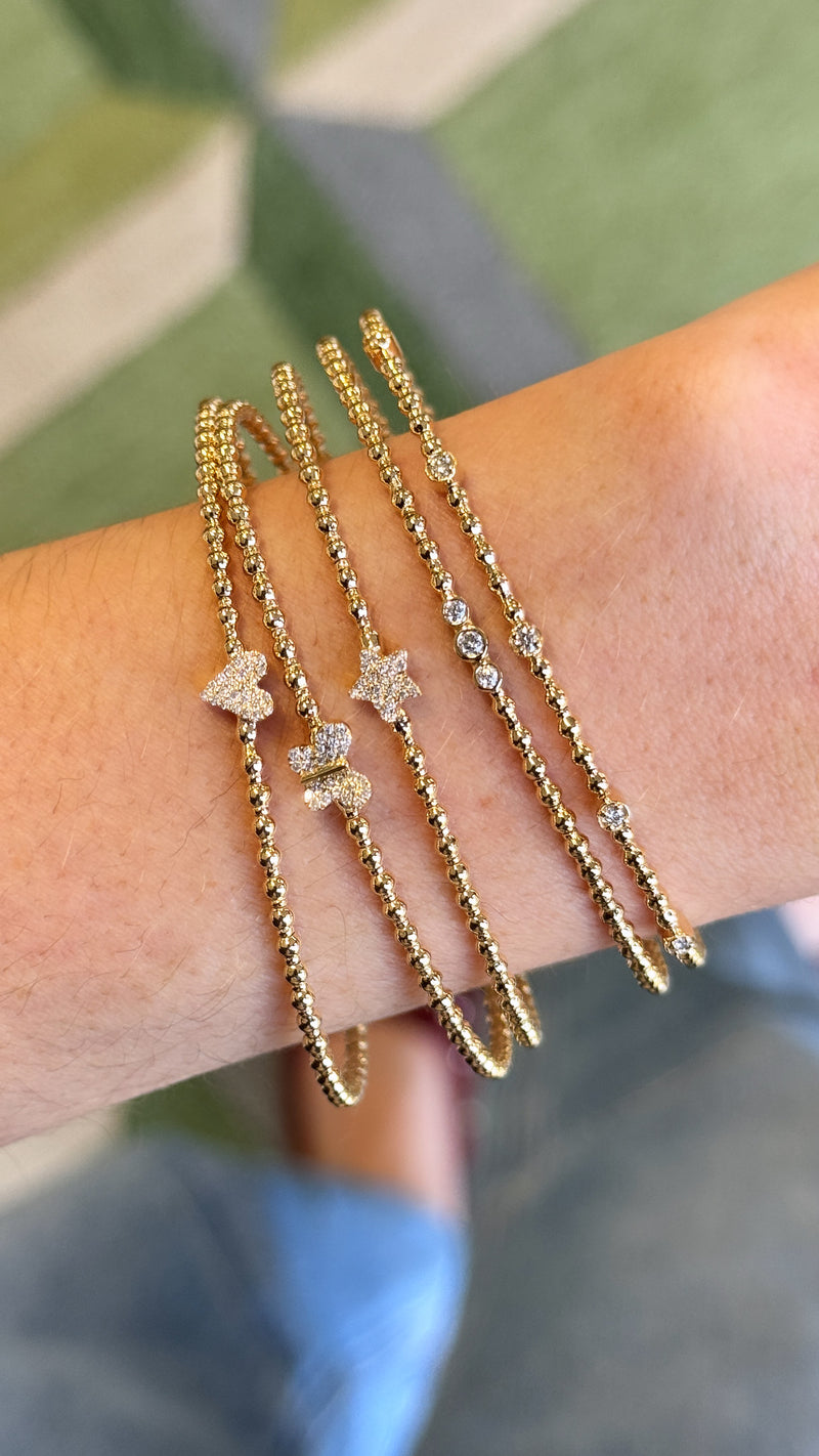 Adjustable Pavé Icon Bracelet