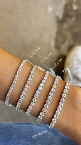 Yellow Gold Classic Tennis Bracelet