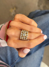 Vintage Bezel Diamond Ring