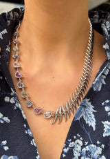 Multicolor Sapphire Necklace