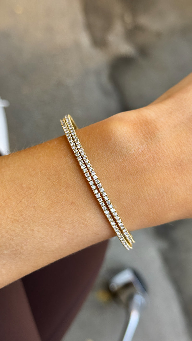 Double Wrap Flex Bracelet