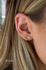 Classic Diamond Studs