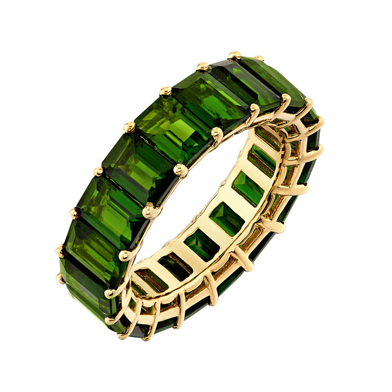 Gemstone Eternity Band