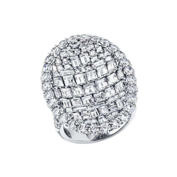 Diamond Dome Ring