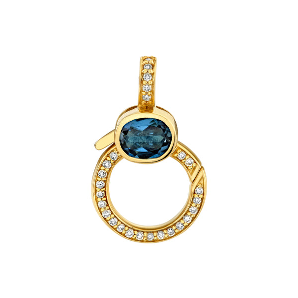 Fianza de esmeraldas y diamantes