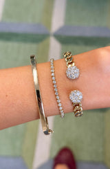 Mini Bezel Tennis Bracelet