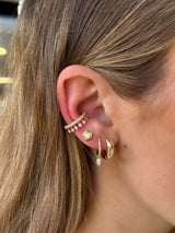 Pavé & Bezel Ear Cuff