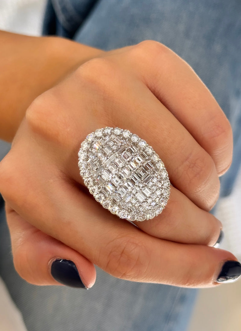 Diamond Dome Ring