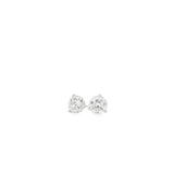 Pendientes Huggies con bisel pavé en relieve